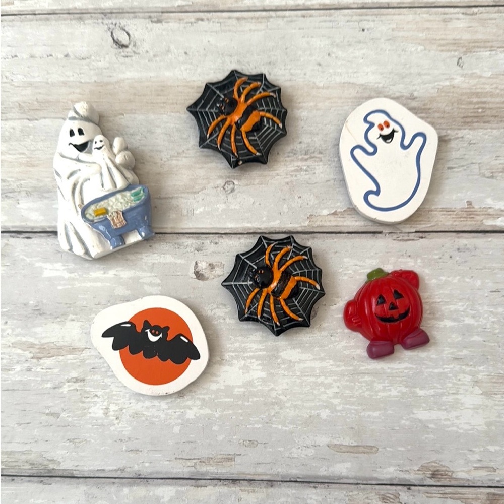 Halloween Fridge Magnets Home Decor Fun Themed Refridgerator Magnets 6ct